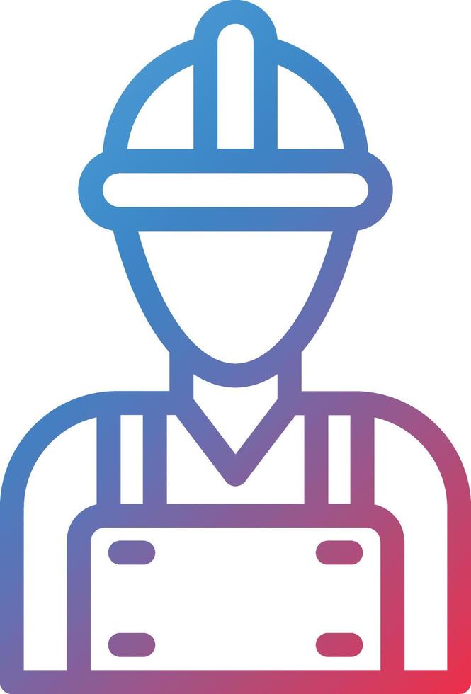 Vector Design Worker Icon Style