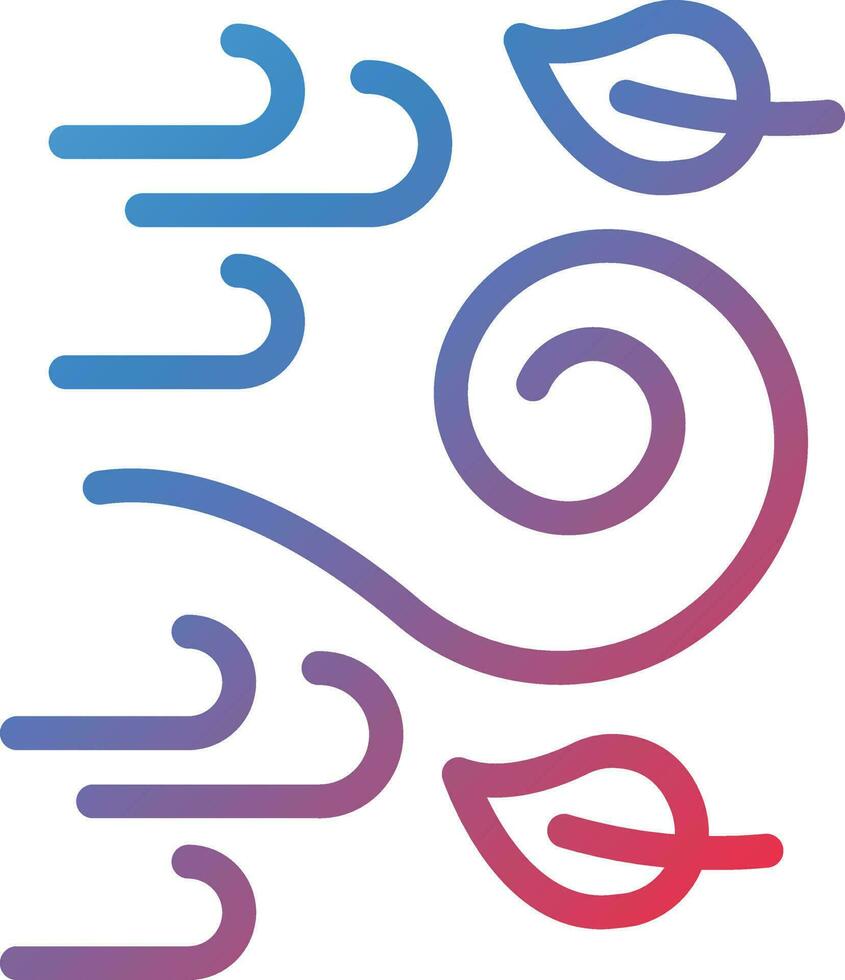 Vector Design Breeze Icon Style