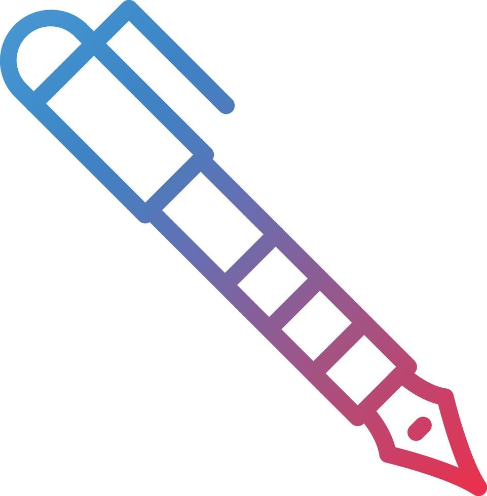Vector Design Pen Icon Style
