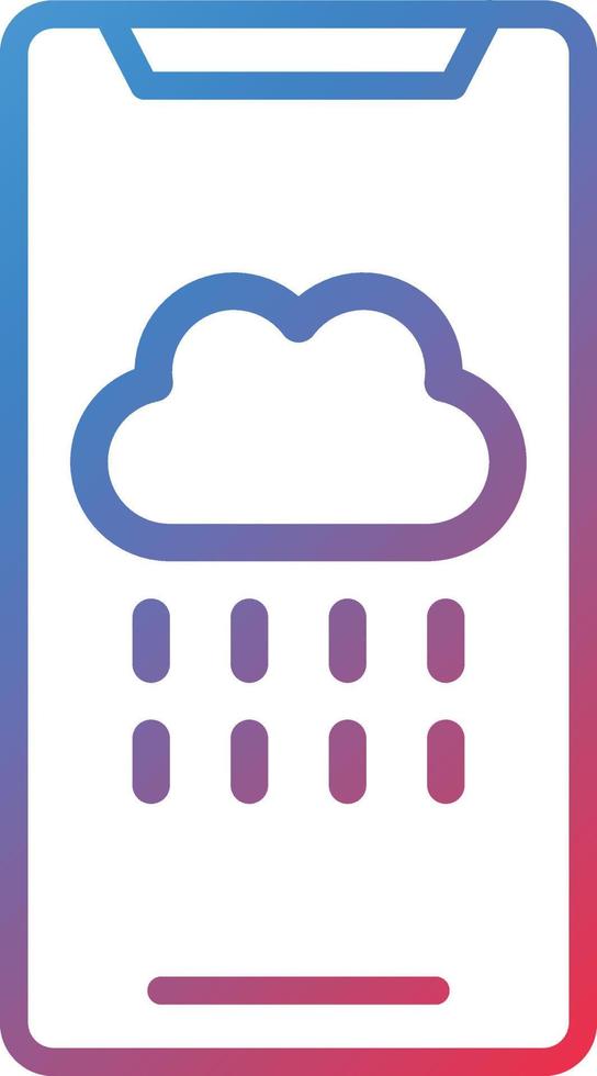 Vector Design Weather App Icon Style