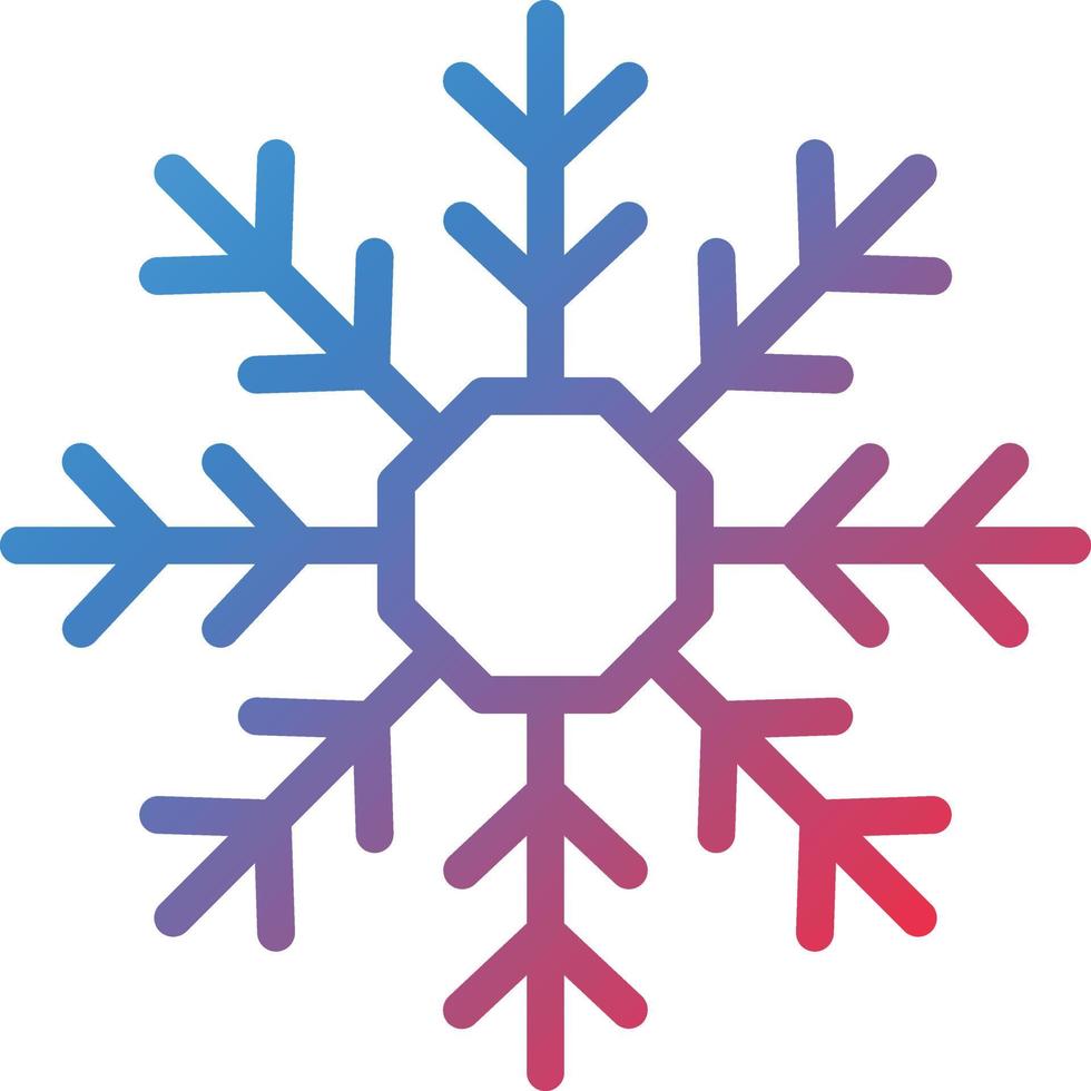 Vector Design Snowflake Icon Style