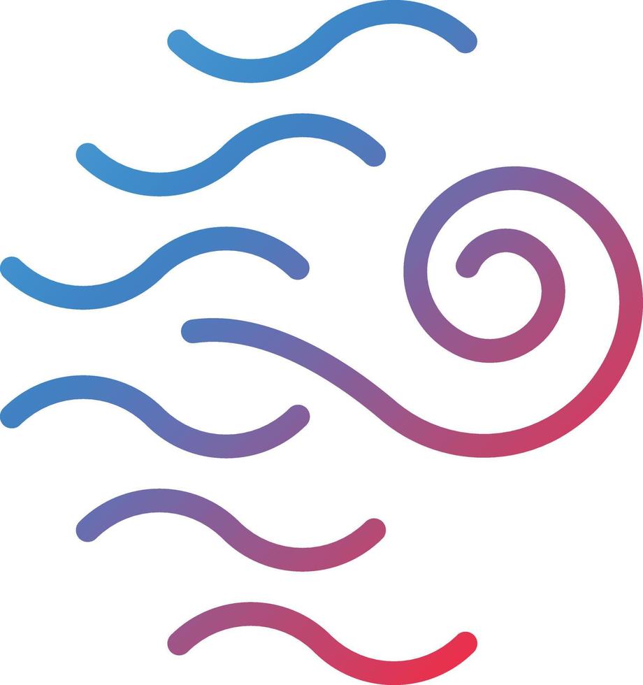 Vector Design Wind Icon Style