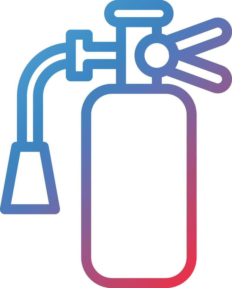 Vector Design Fire Extinguisher Icon Style