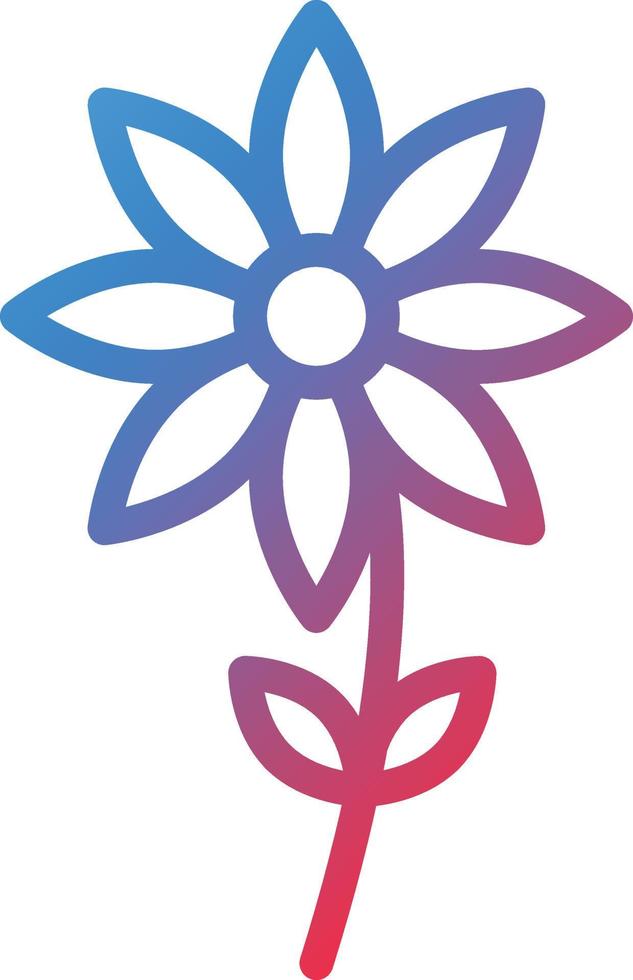 Vector Design Flower Icon Style