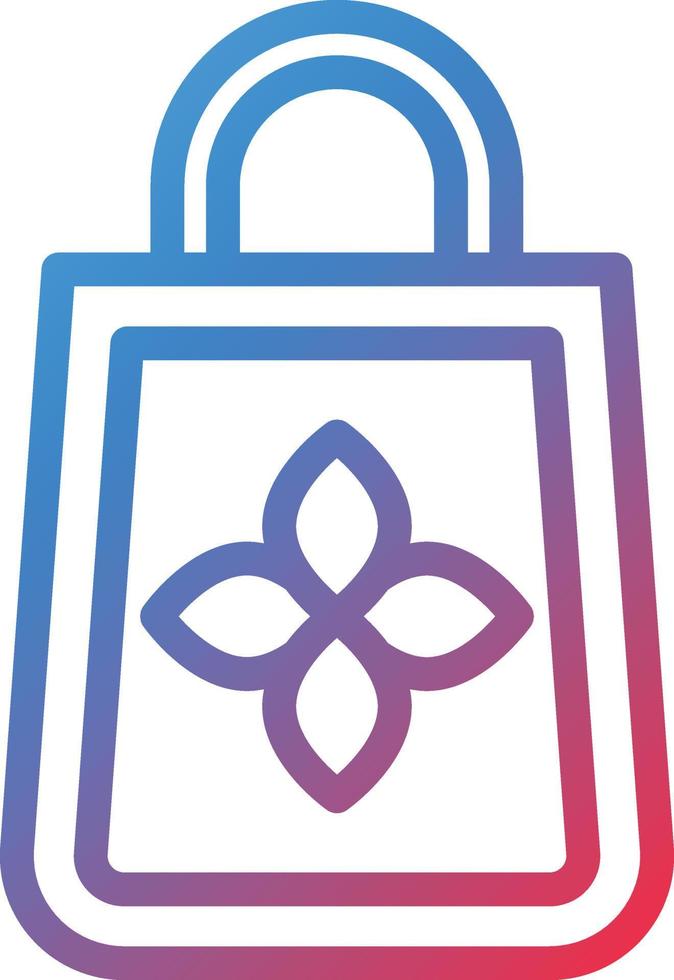 Vector Design Shopping Bag Icon Style