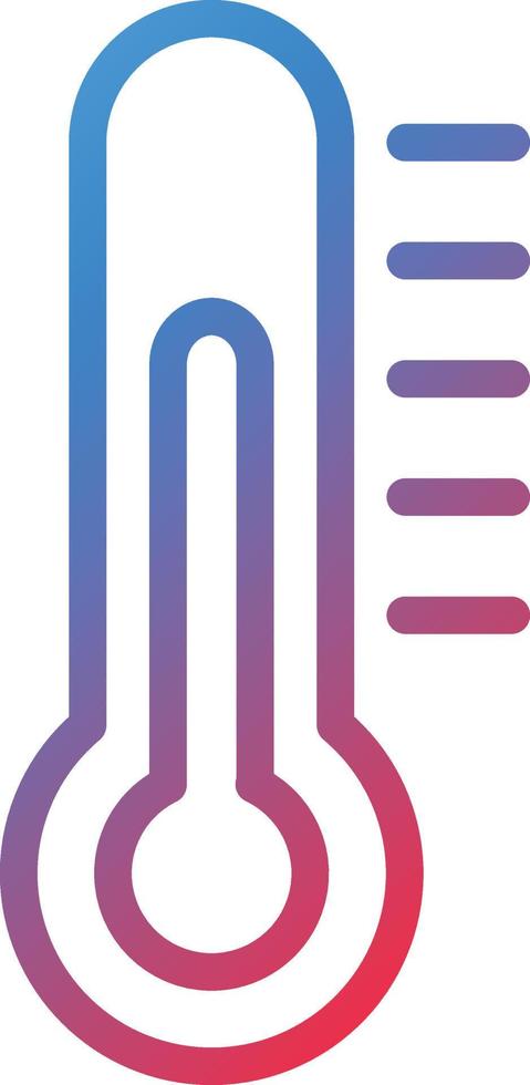 Vector Design Thermometer Icon Style