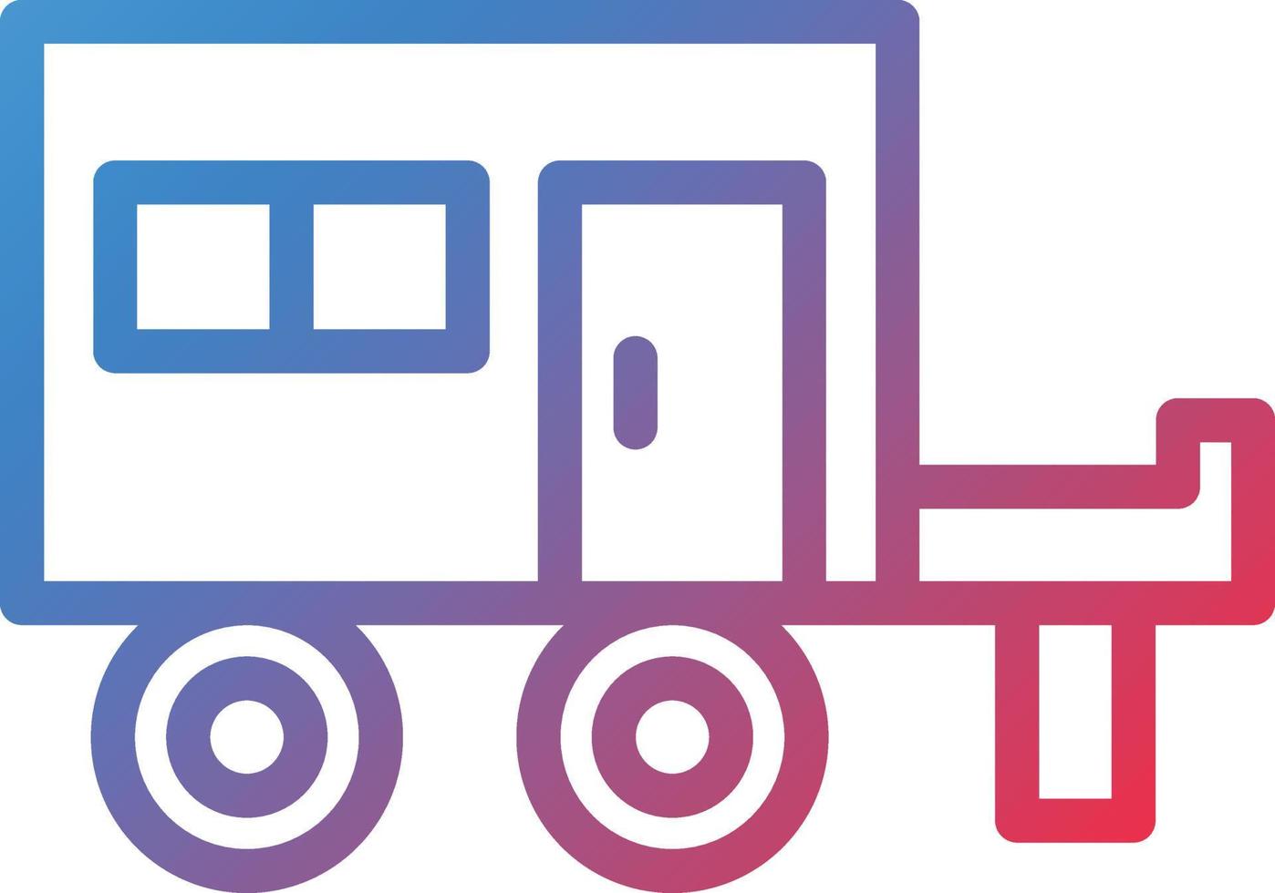 Vector Design Caravan Icon Style