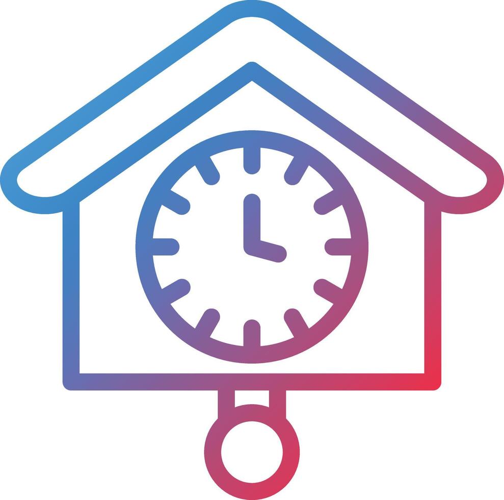 Cuckoo Clock Vector Icon
