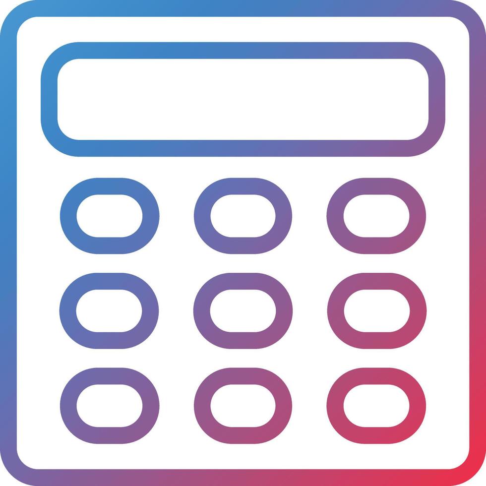 Calculator Vector Icon