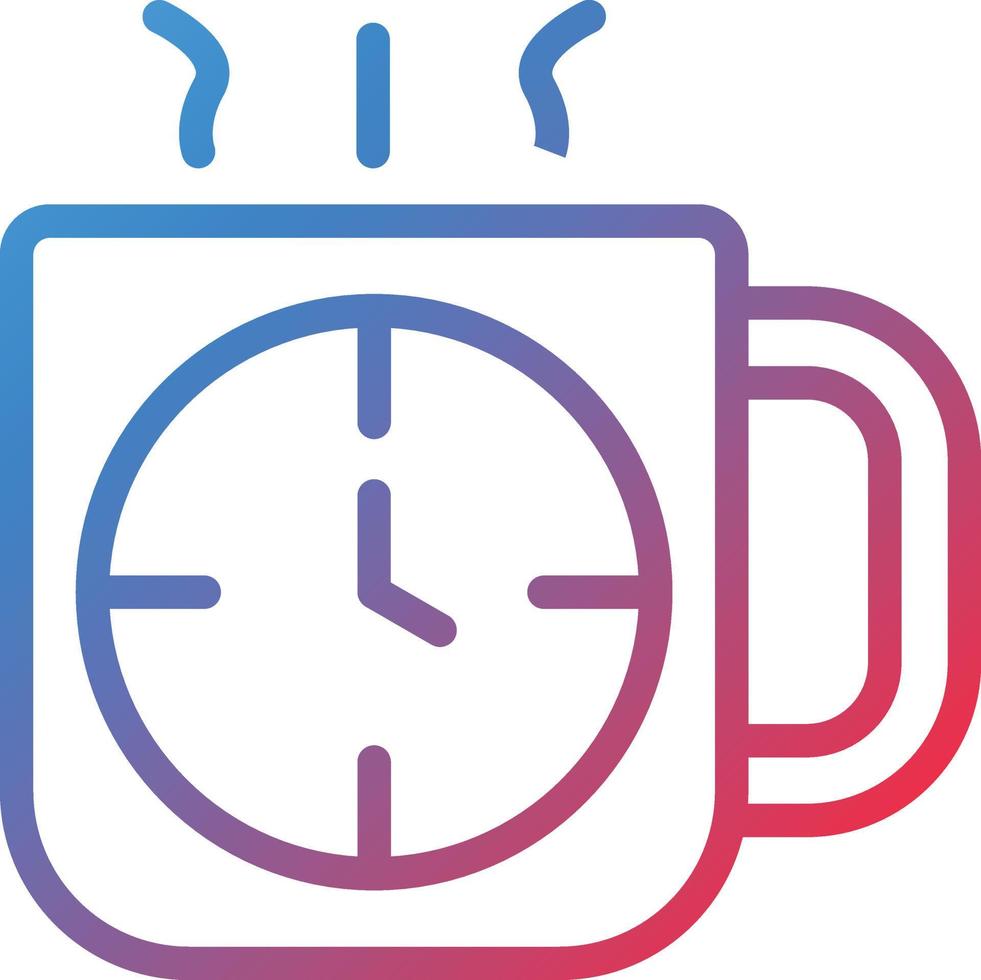 Coffee Time Vector Icon