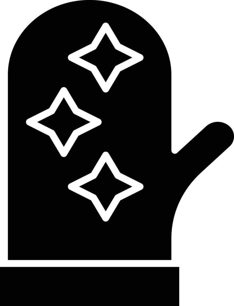 Vector Design Oven Mitt Icon Style