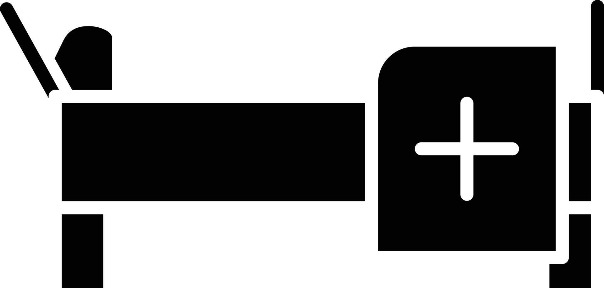 Vector Design Hospital Bed Icon Style