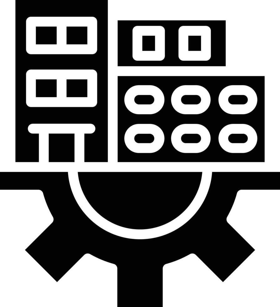 Infrastructure Vector Icon Style