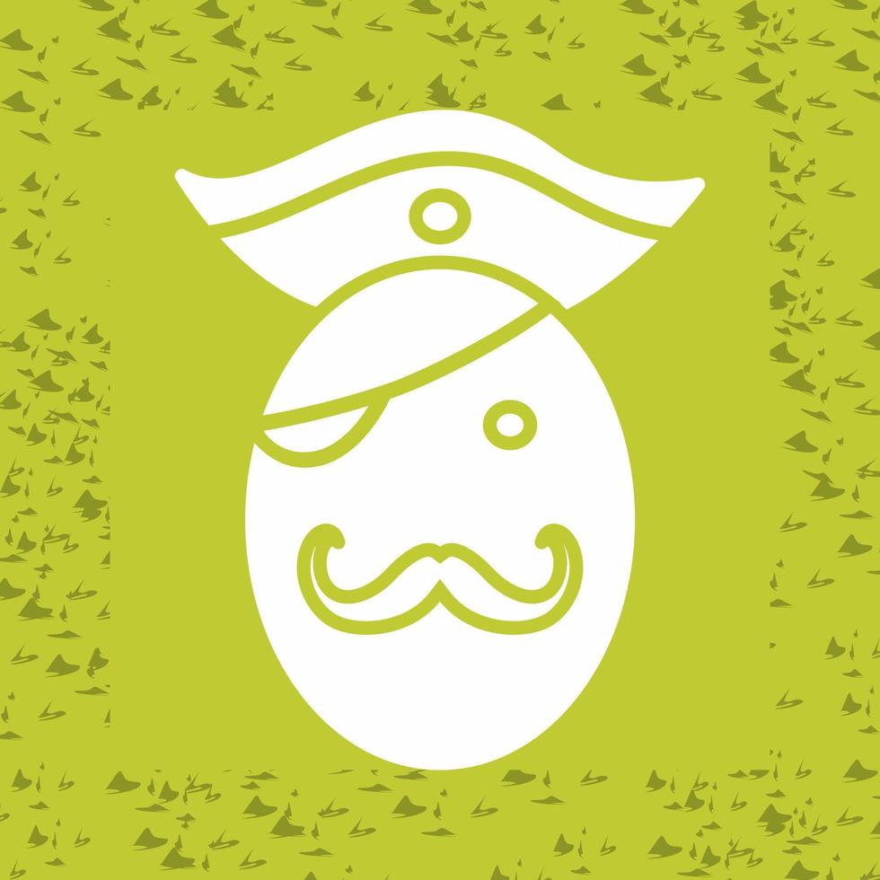 Pirate in Hat Vector Icon