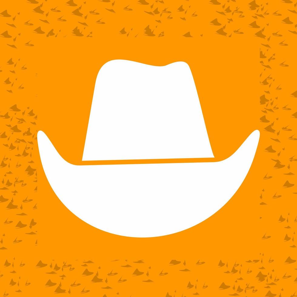 icono de vector de sombrero de vaquero