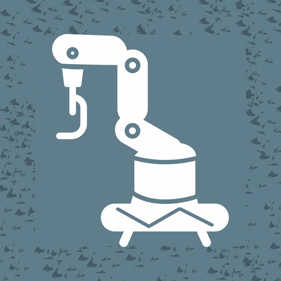 Industrial Robot Vector Icon