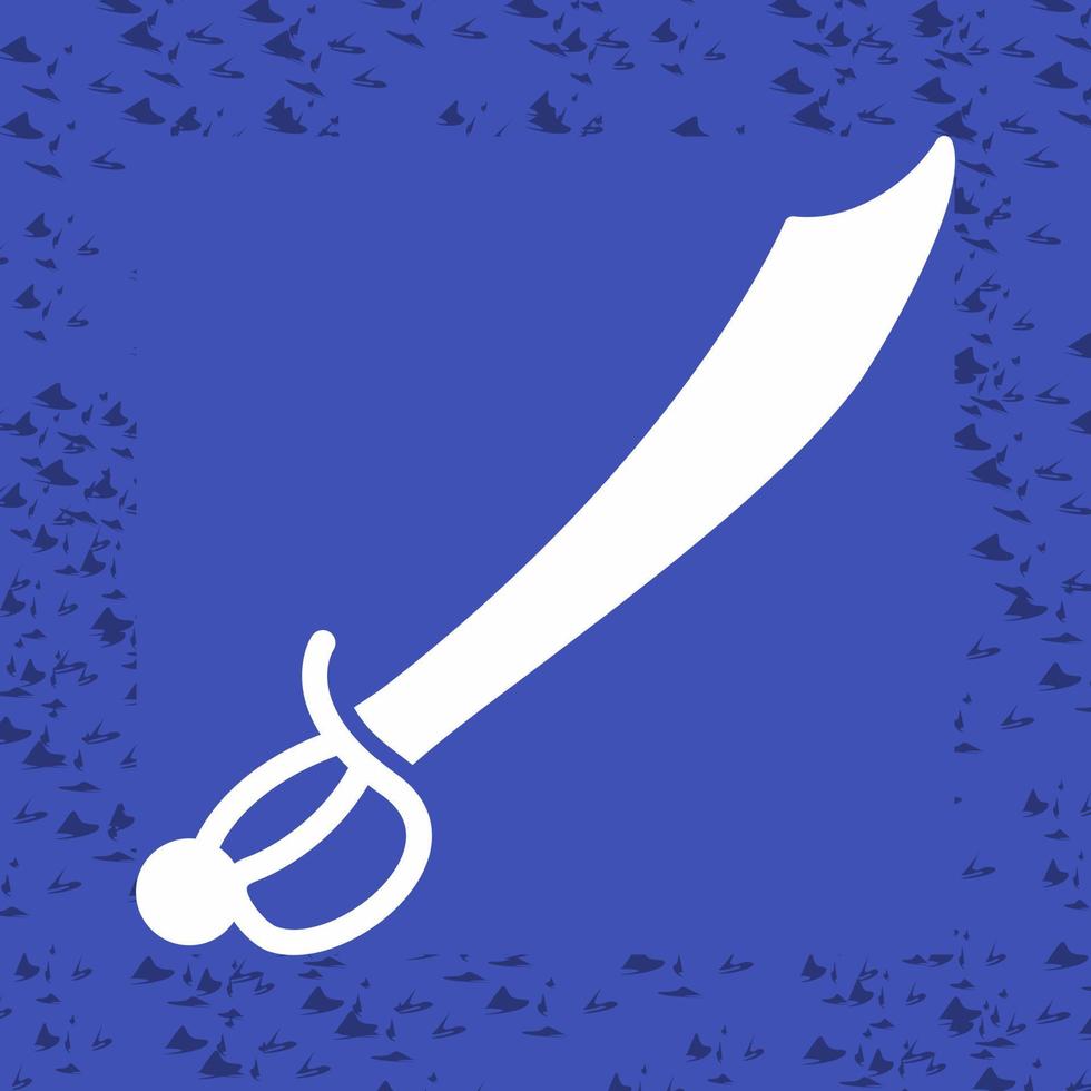 icono de vector de espada pirata