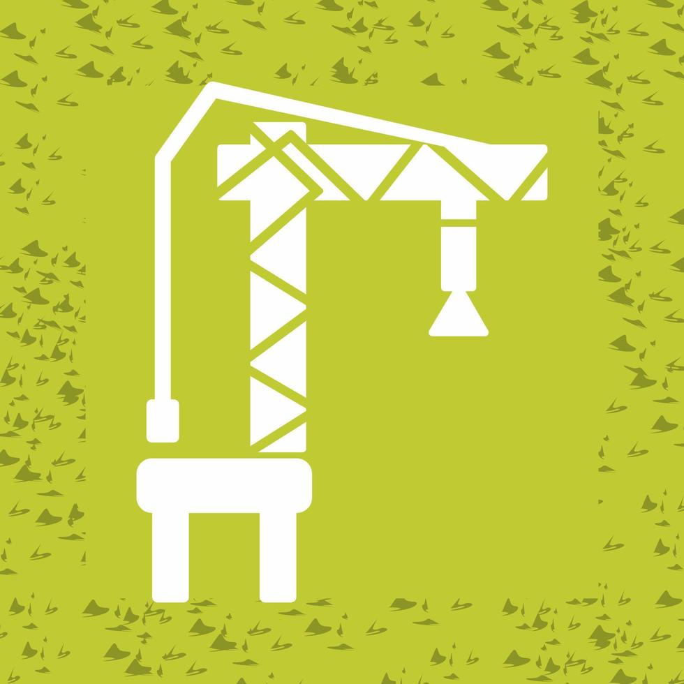 Harbor Crane Vector Icon