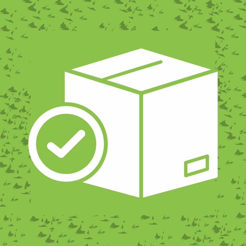 Package Delivered Vector Icon