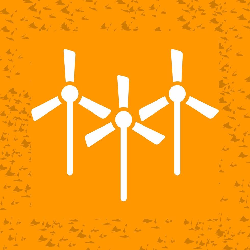 Multiple Windmills Vector Icon