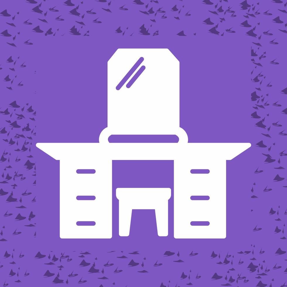 Dressing Table Vector Icon