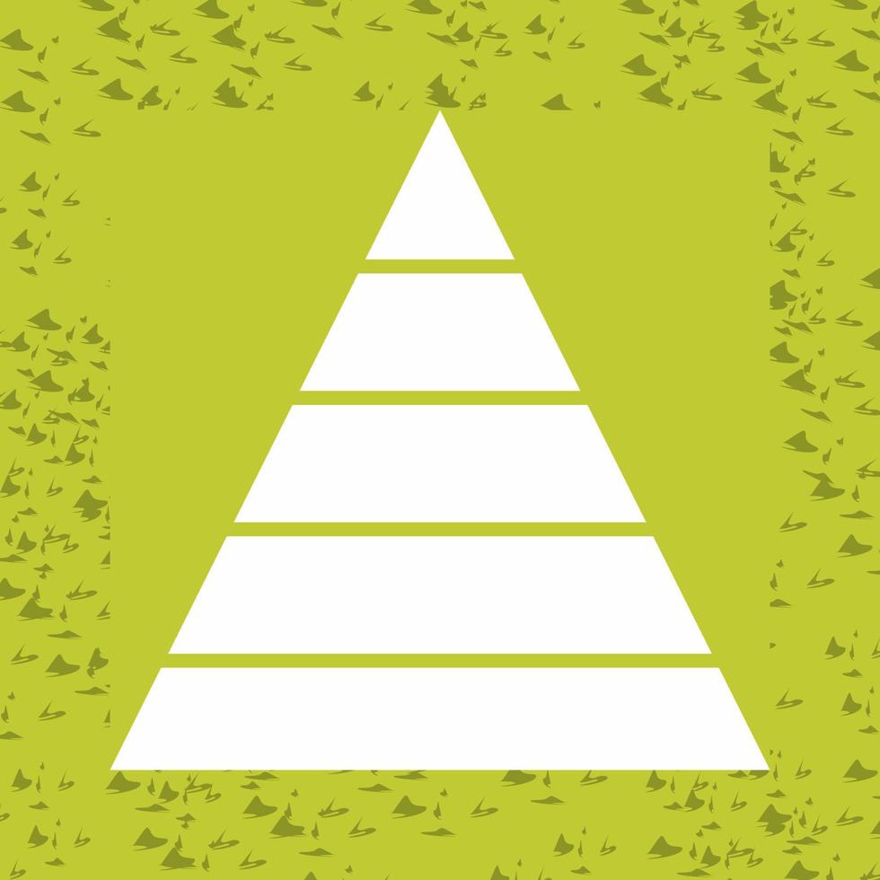 Pyramid Graph Vector Icon