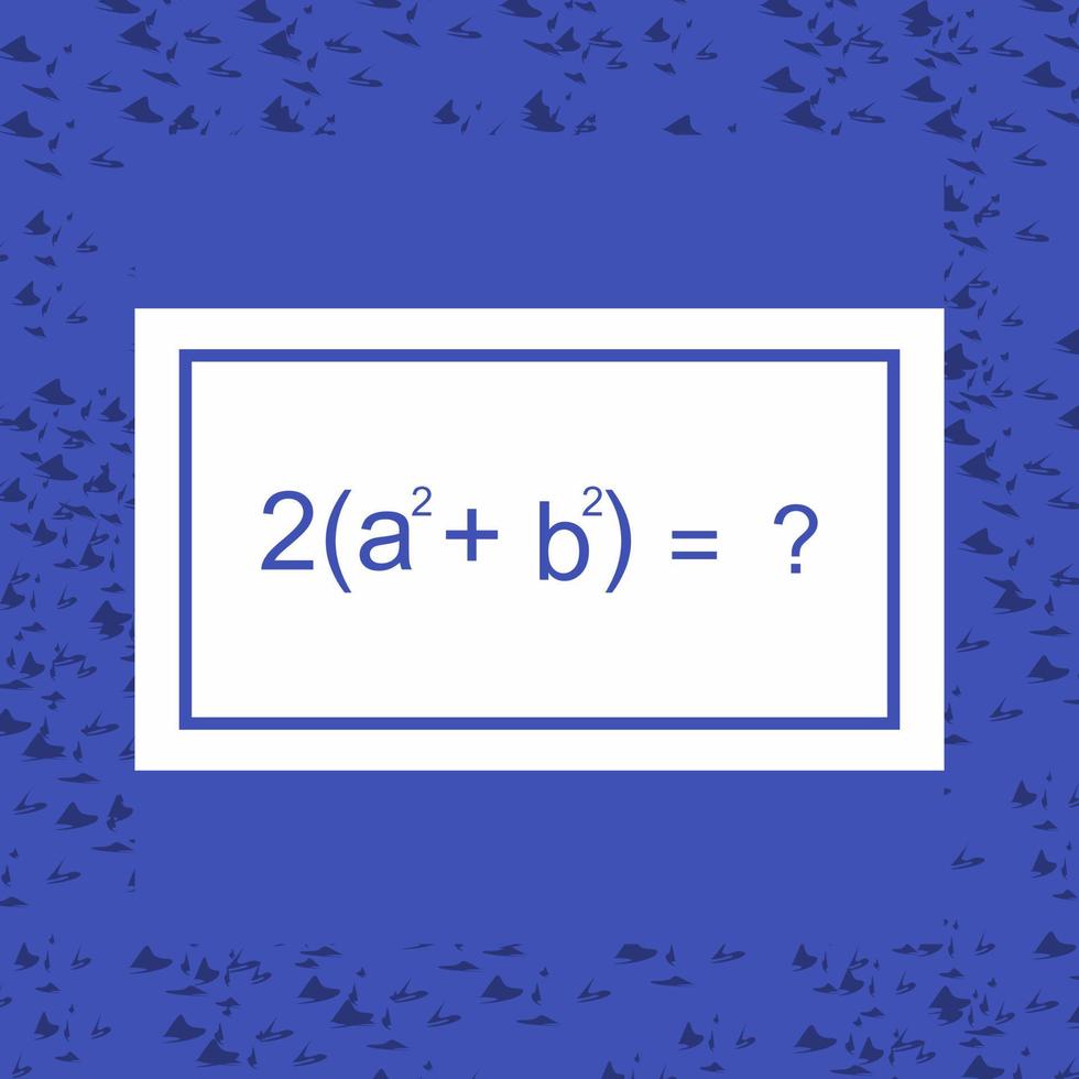 Solving Formula Vector Icon