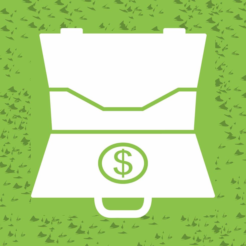 Dollar Briefcase Vector Icon
