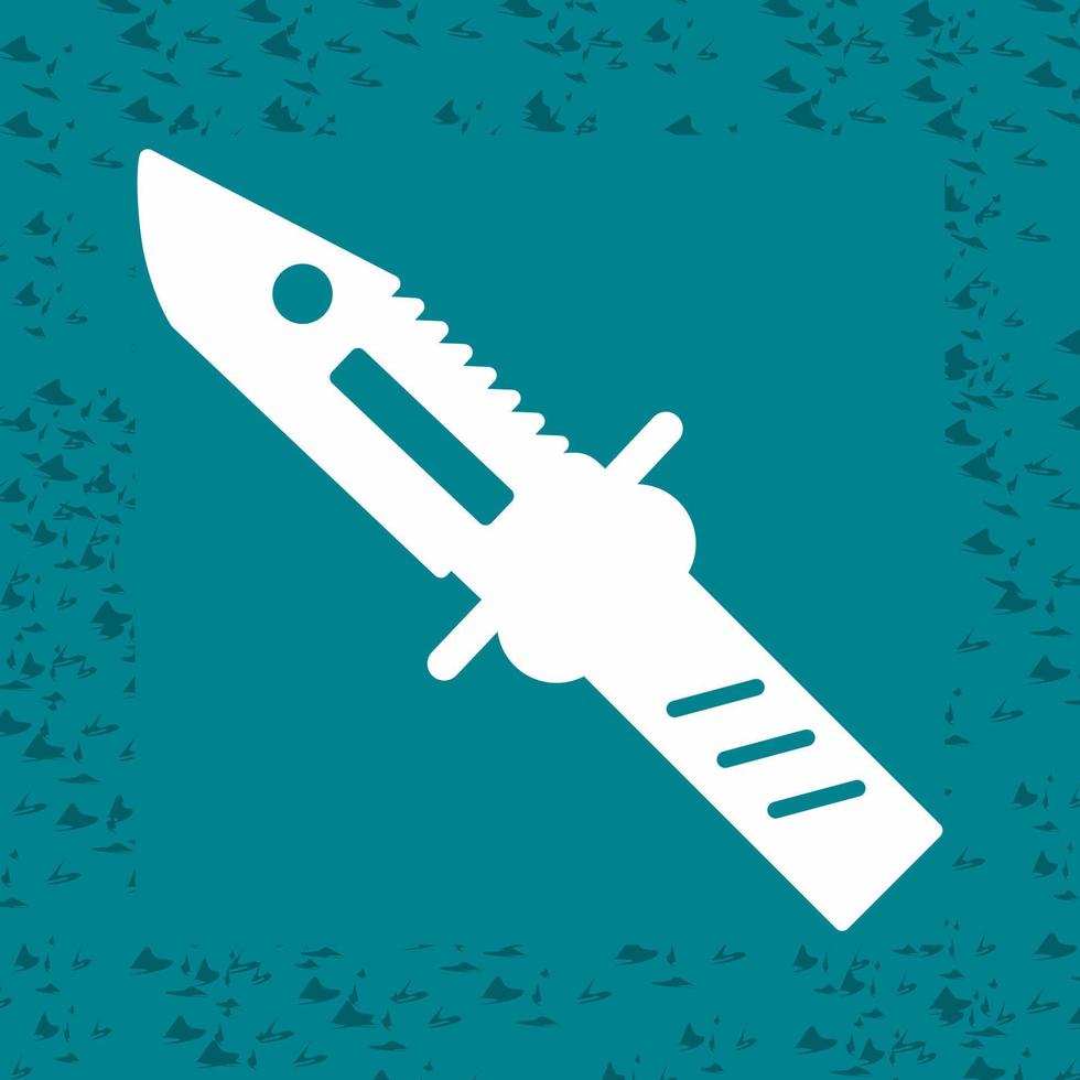 icono de vector de cuchillo