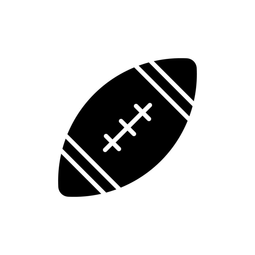 American football icon vector design templates isolated on white background