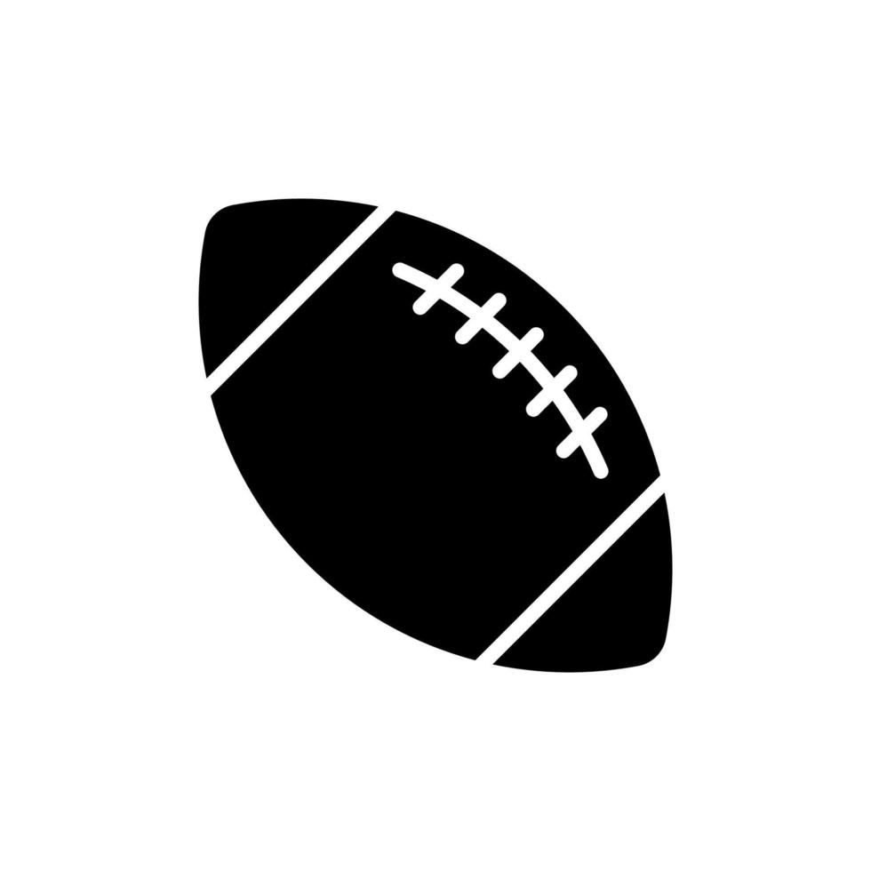 American football icon vector design templates isolated on white background
