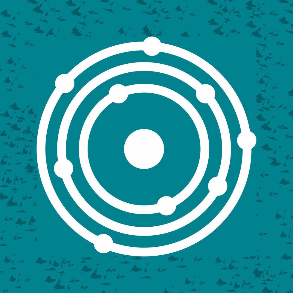 Atomic Structure Vector Icon