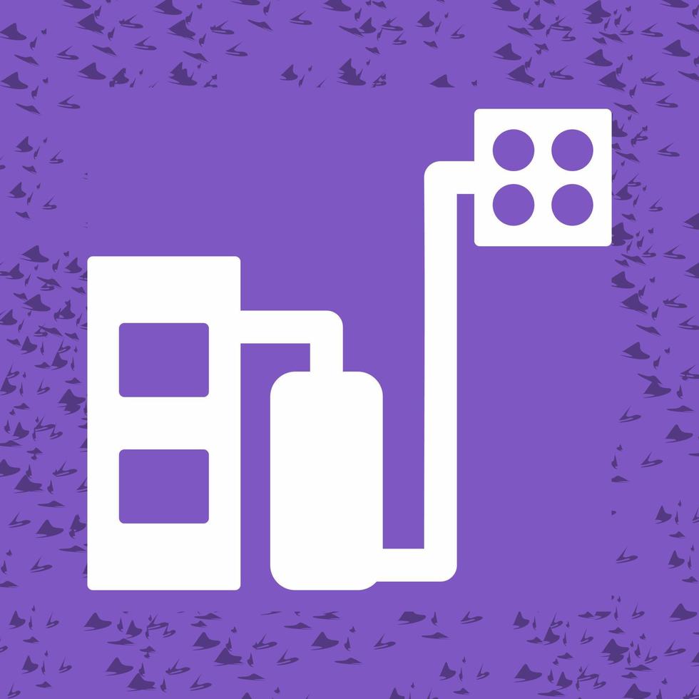Solid Fuel Boiler Vector Icon