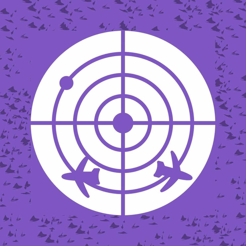 Radar Screen Vector Icon