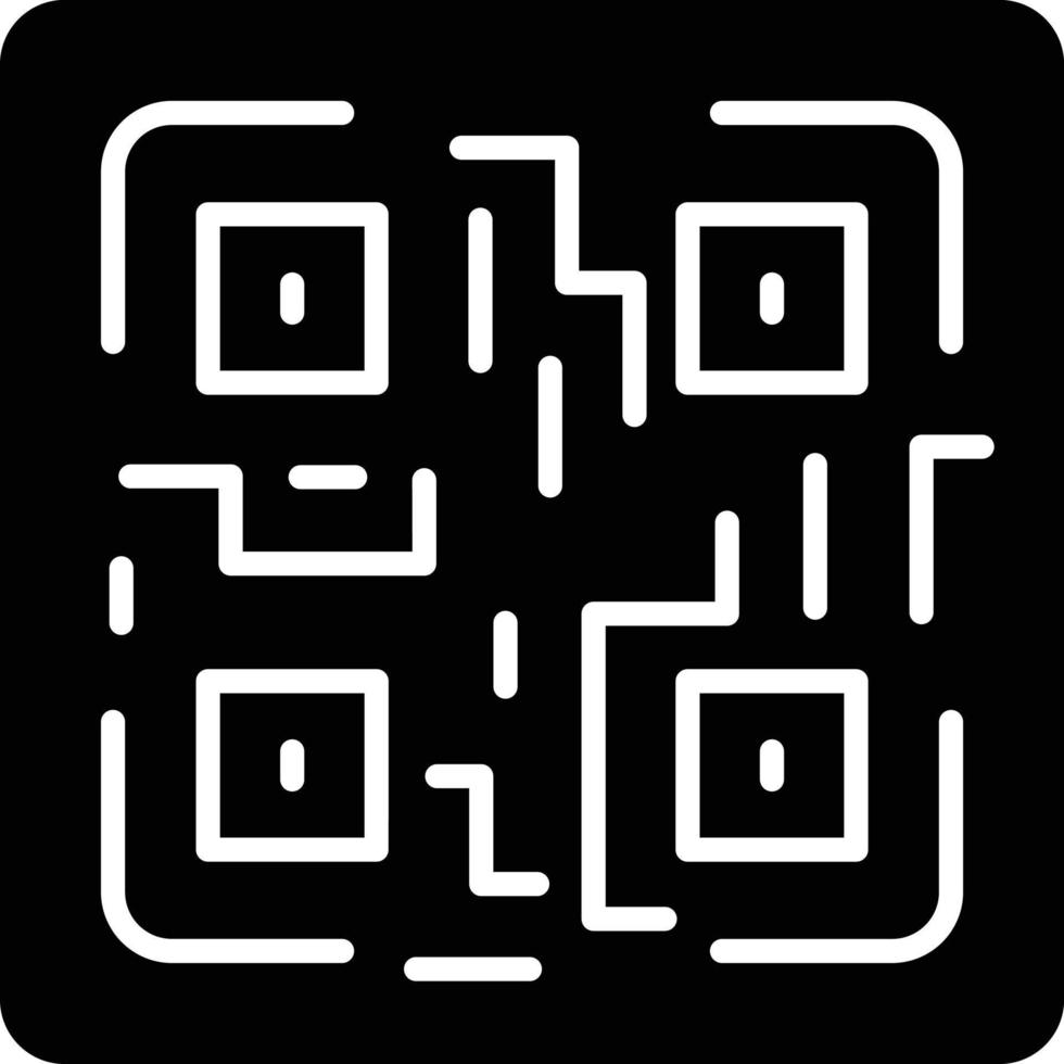 Vector Design QR Code Icon Style