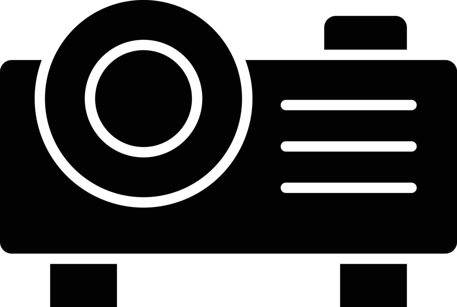 Vector Design Projector Icon Style