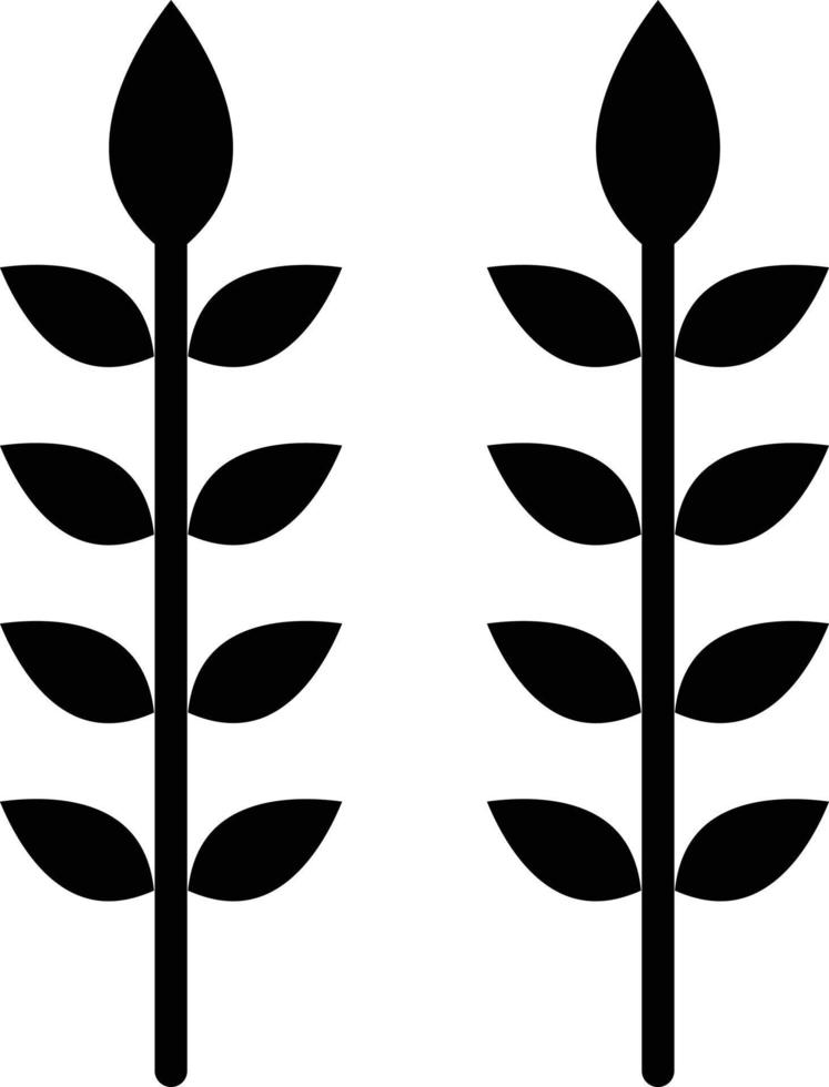 Wheat Plantation Vector Icon Style
