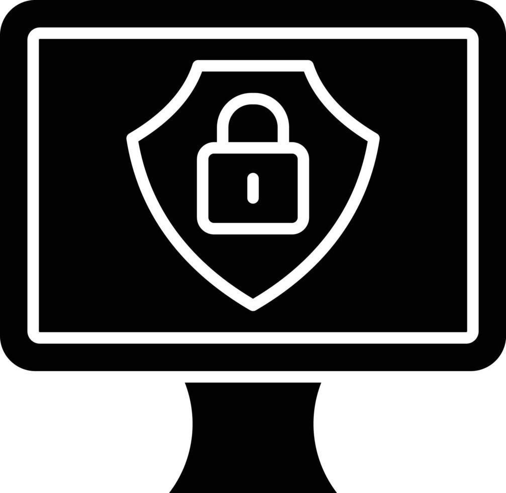 Vector Design Cyber Security Icon Style