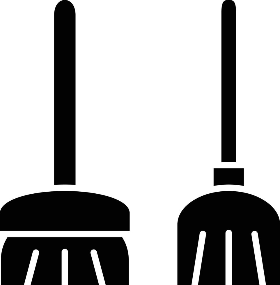Vector Design Broomstick Icon Style
