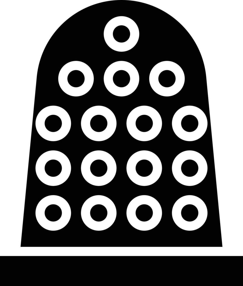 Thimble Vector Icon Style