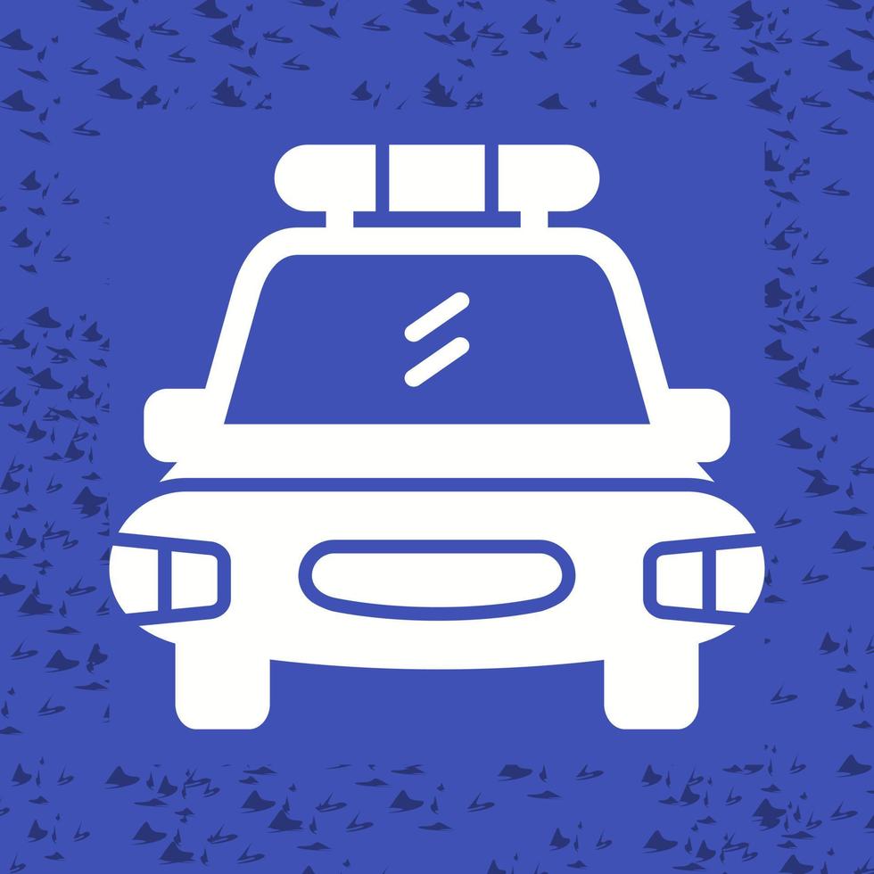 Police Car Vector Icon