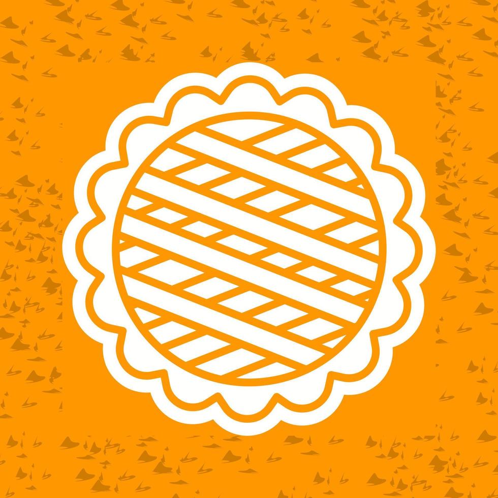 Apple Pie Vector Icon