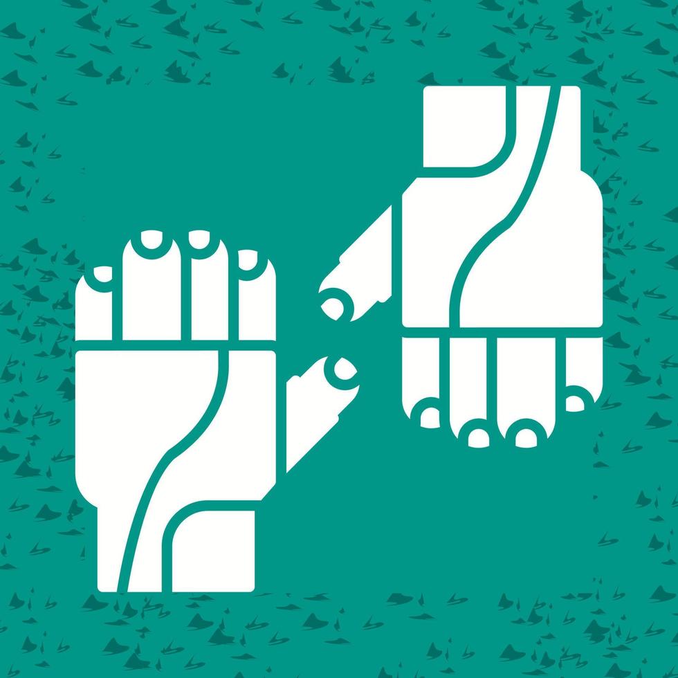 Cycling Gloves Vector Icon