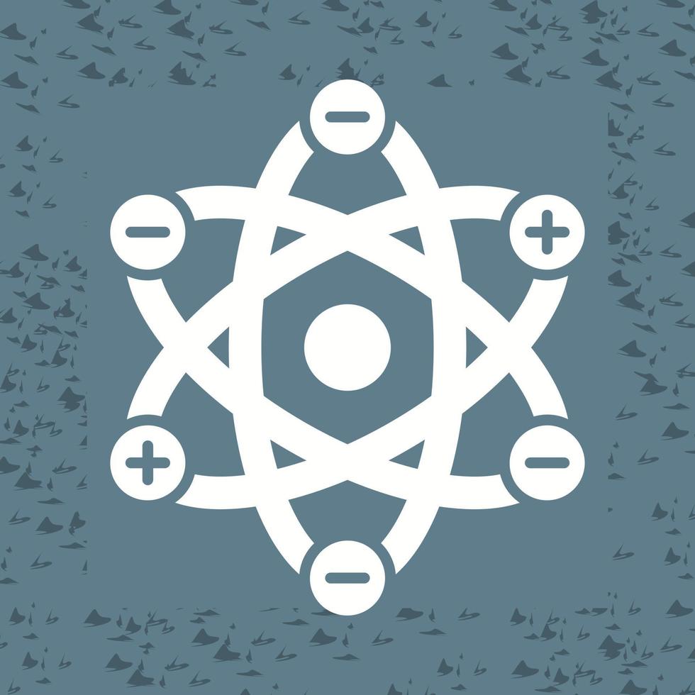 Atom Structure Vector Icon