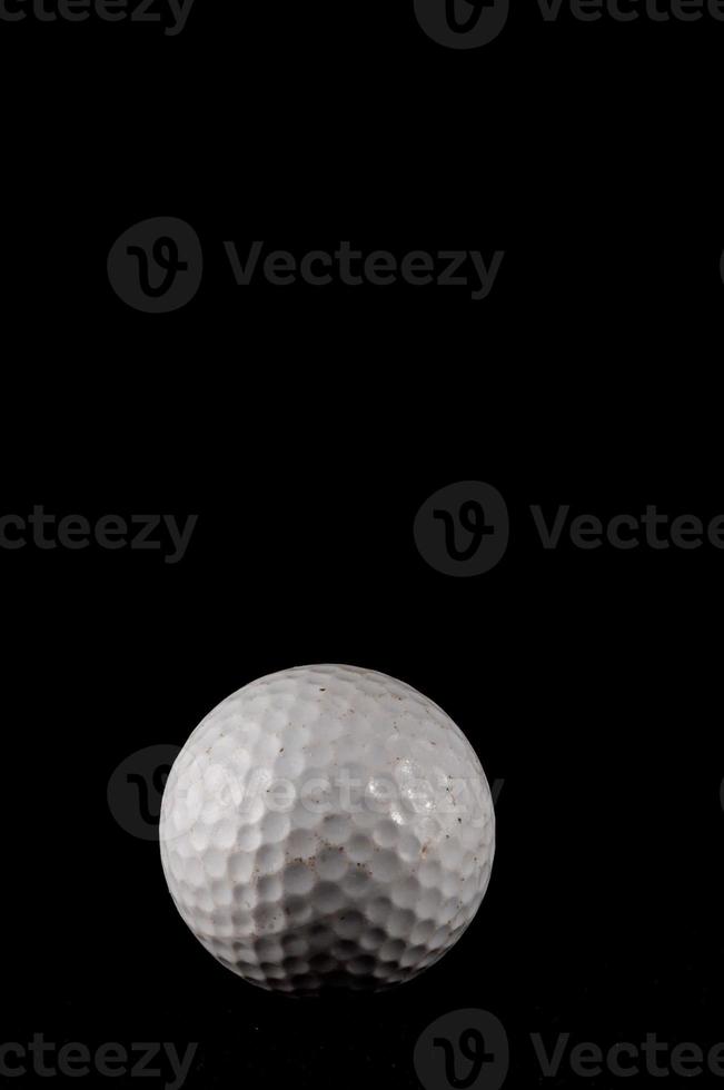 Golf ball on black background 22306394 Stock Photo at Vecteezy