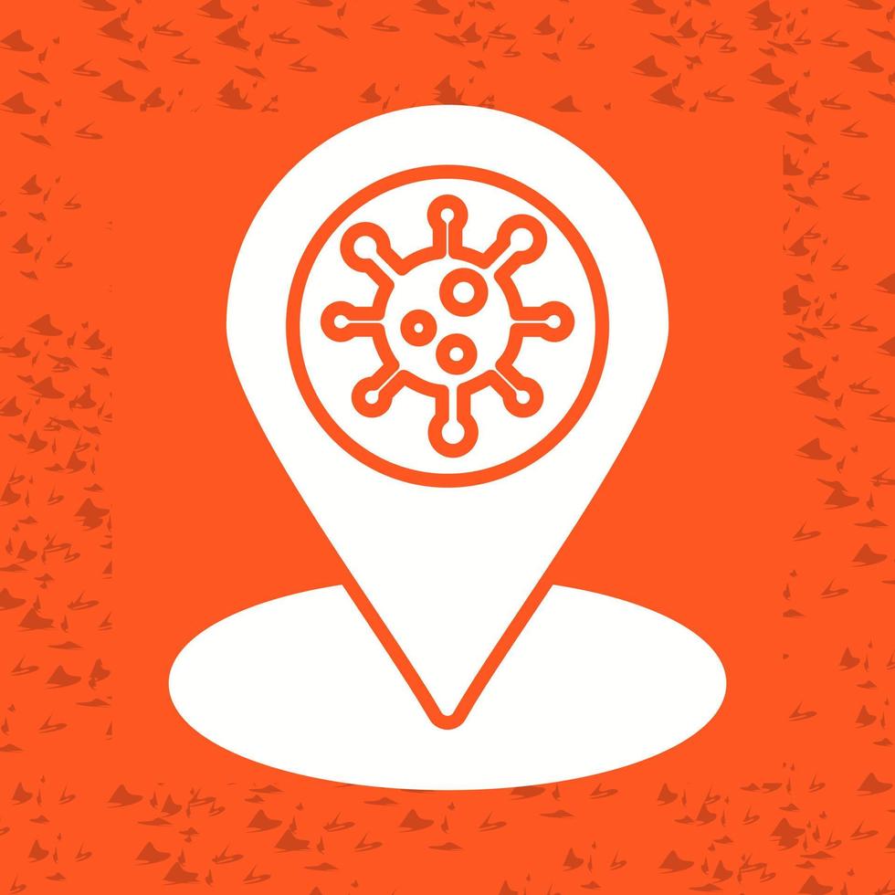 Covid Location Vector Icon