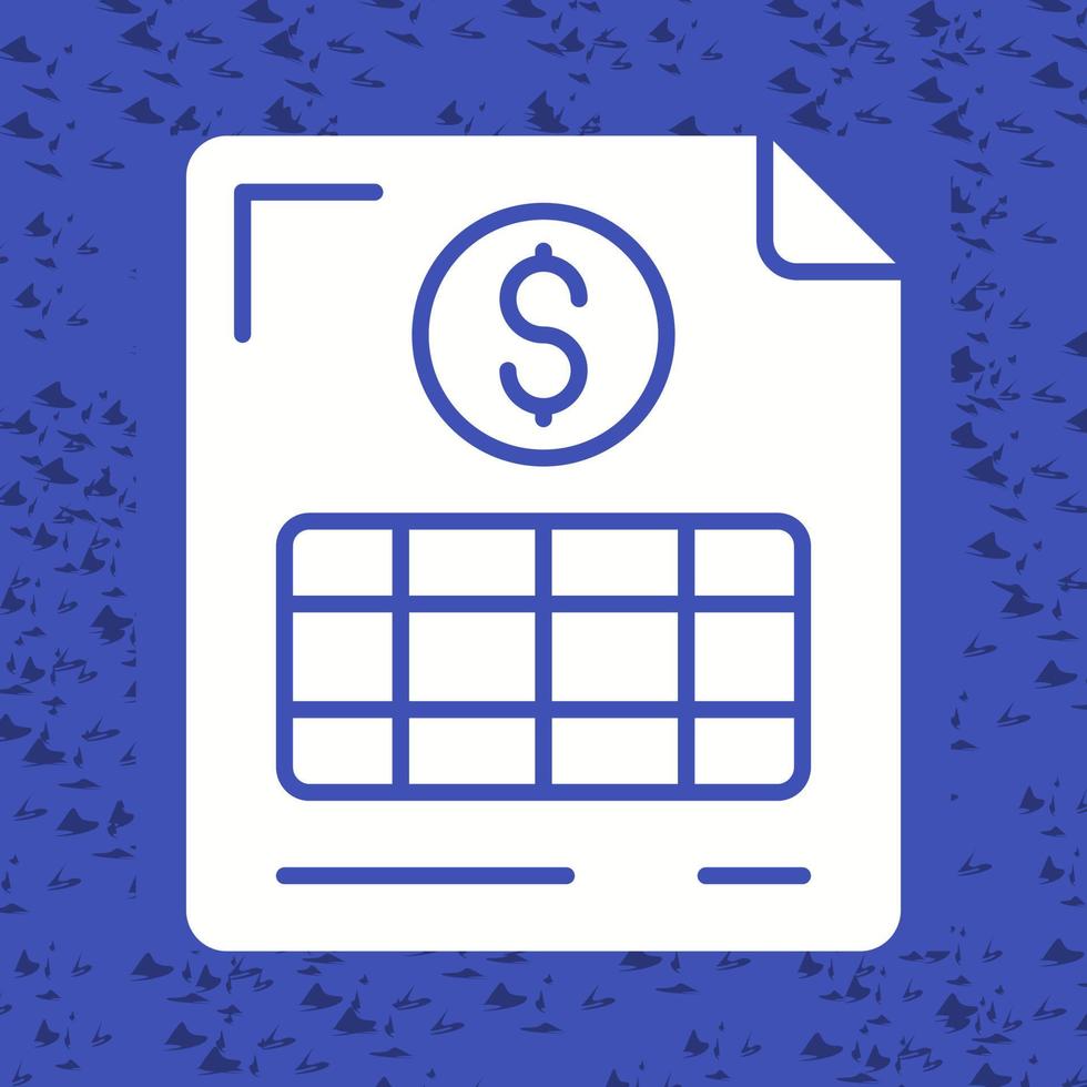 Invoice Vector Icon