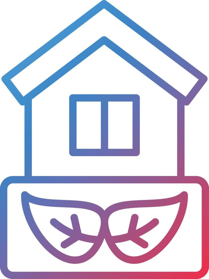 Vector Design Eco House Icon Style