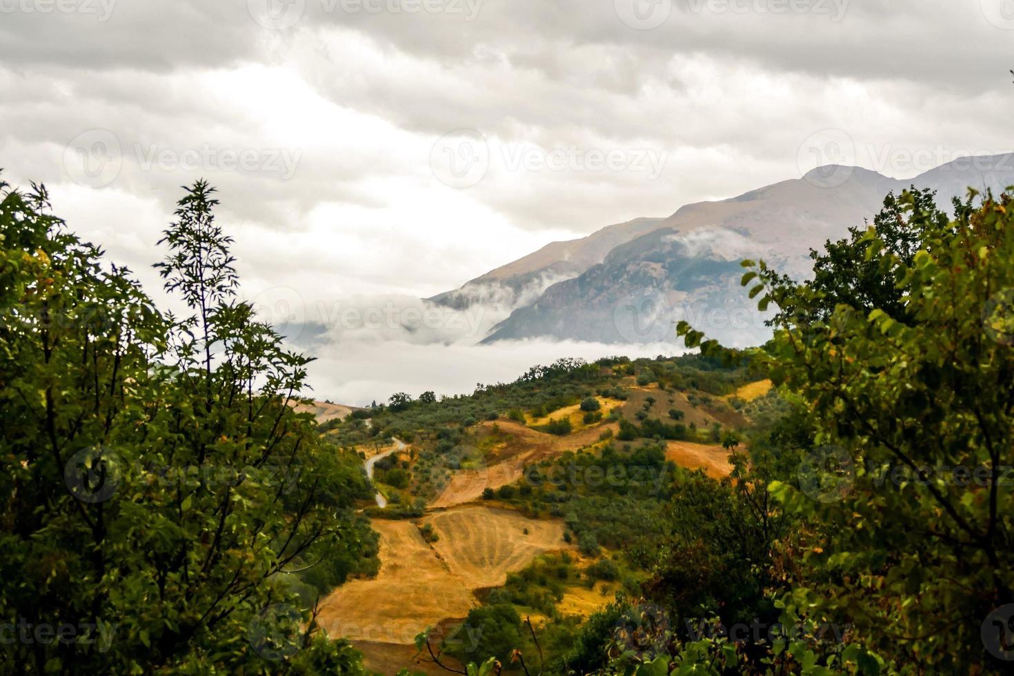 Scenic rural landscape photo