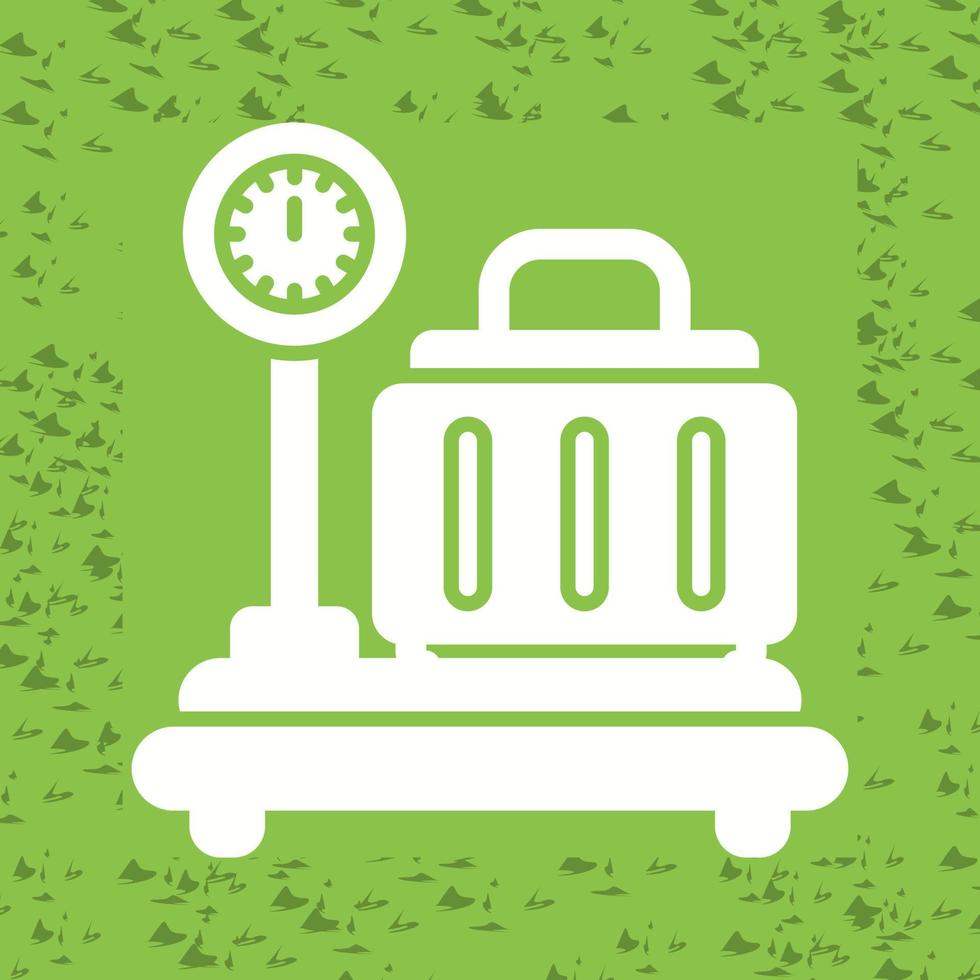 Luggage Scale Vector Icon